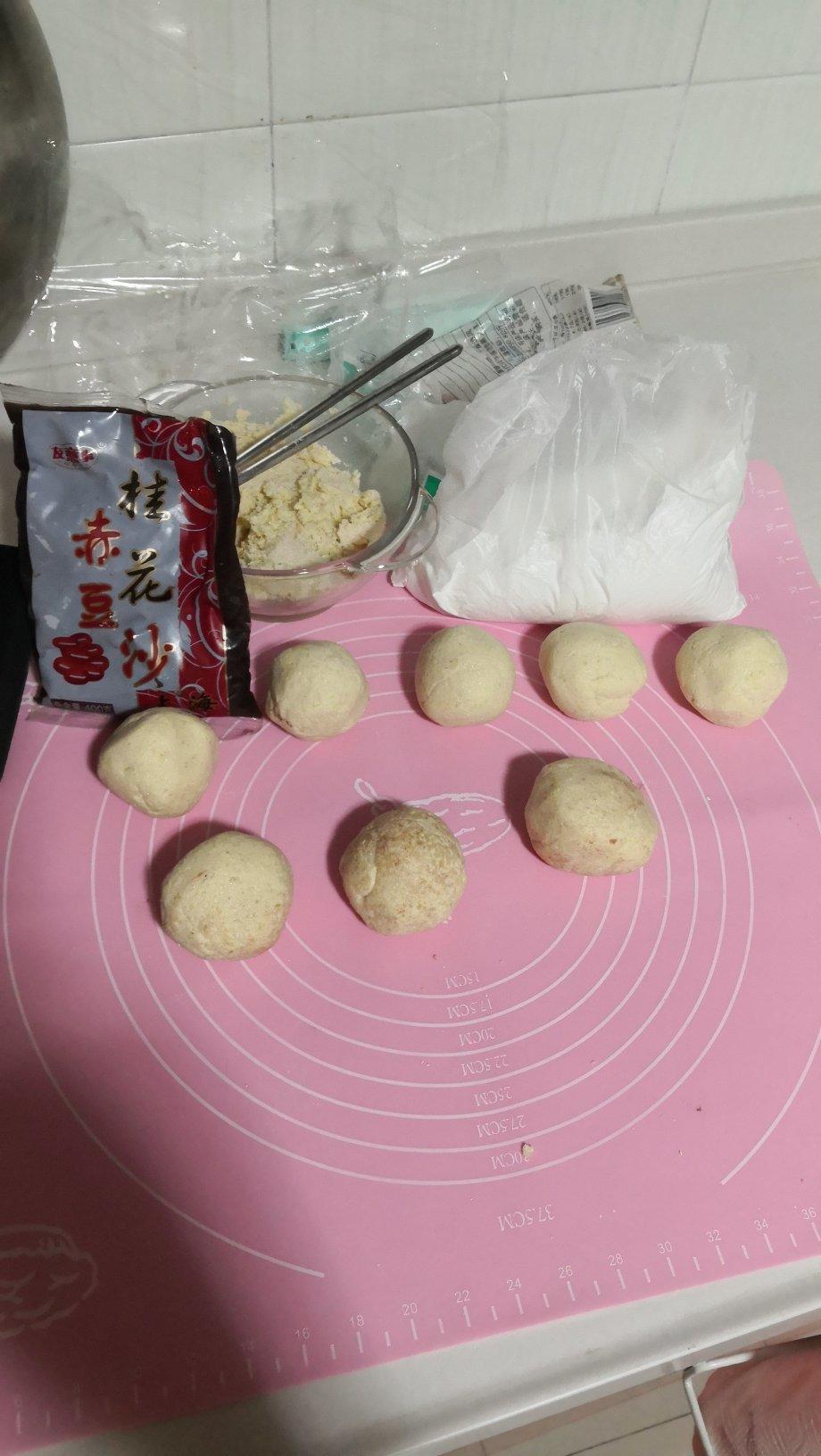 豆渣糯米饼