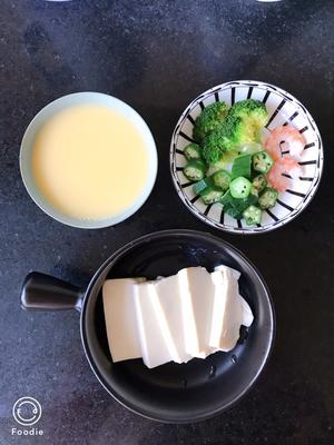豆腐炖蛋的做法 步骤1