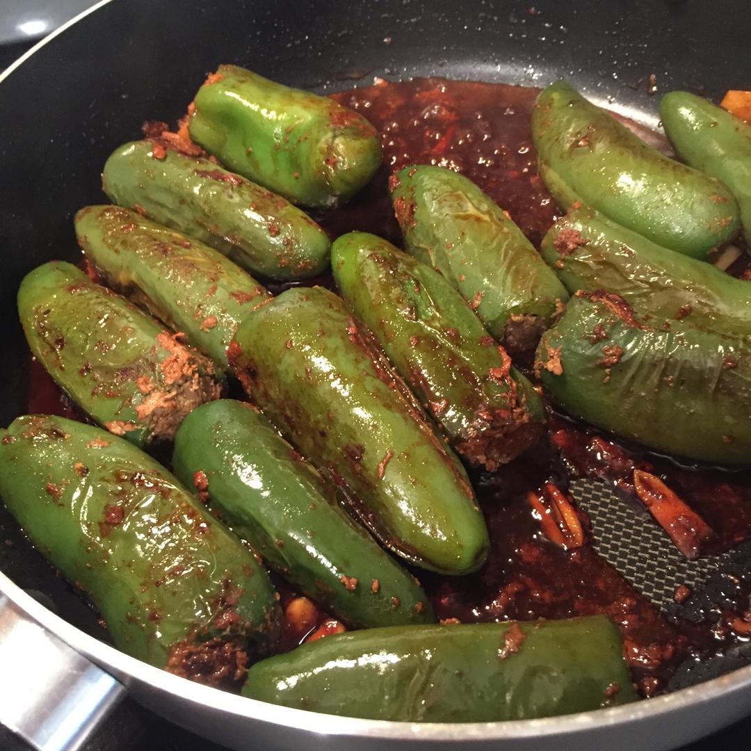 下饭菜肴--青椒酿肉