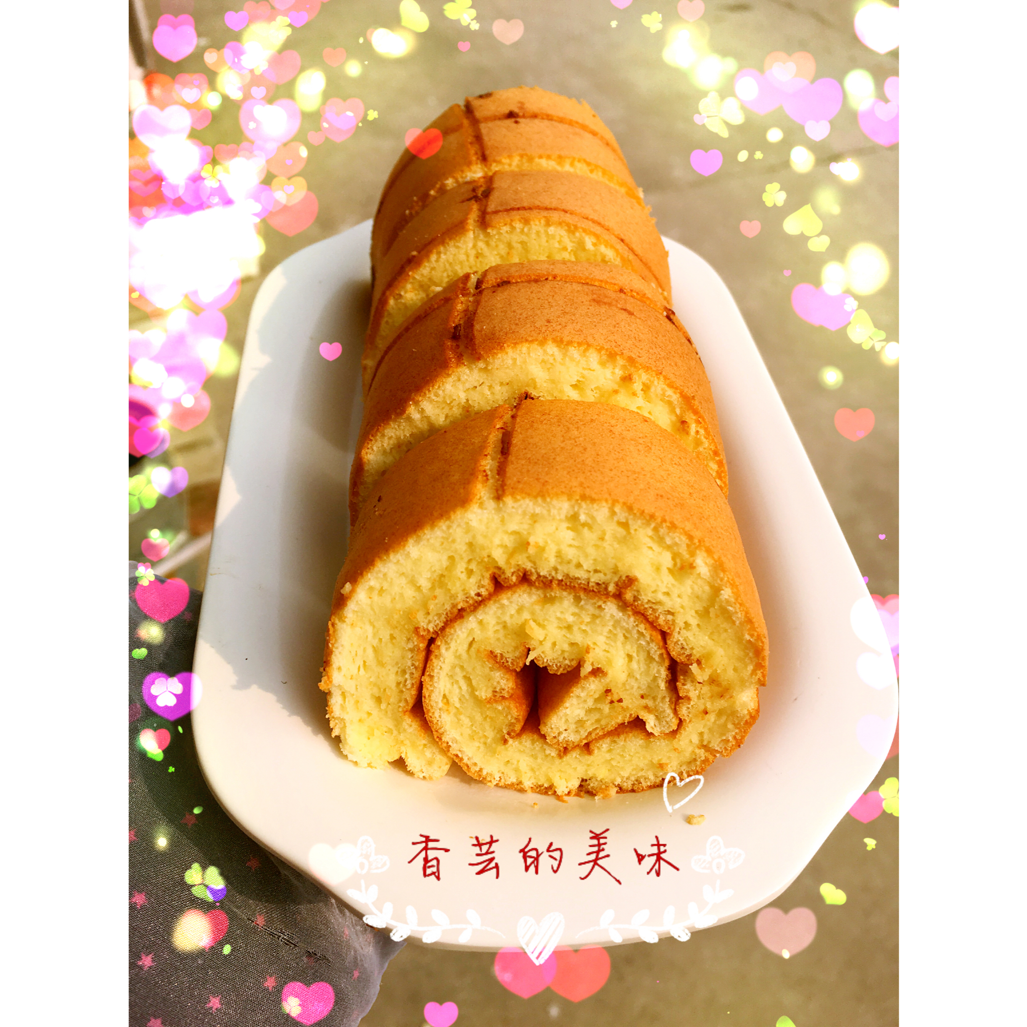 全麦面燕麦片蛋糕卷