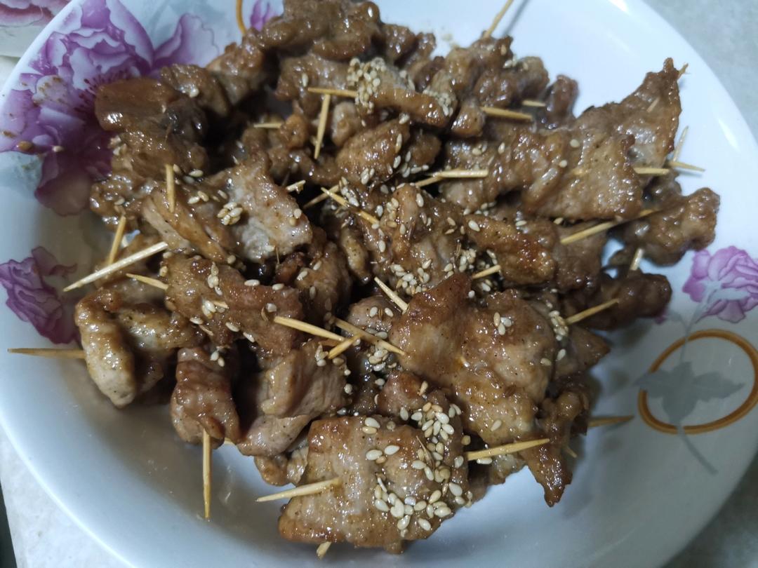 牙签肉（猪肉，内附各种口味做法，记得收藏）