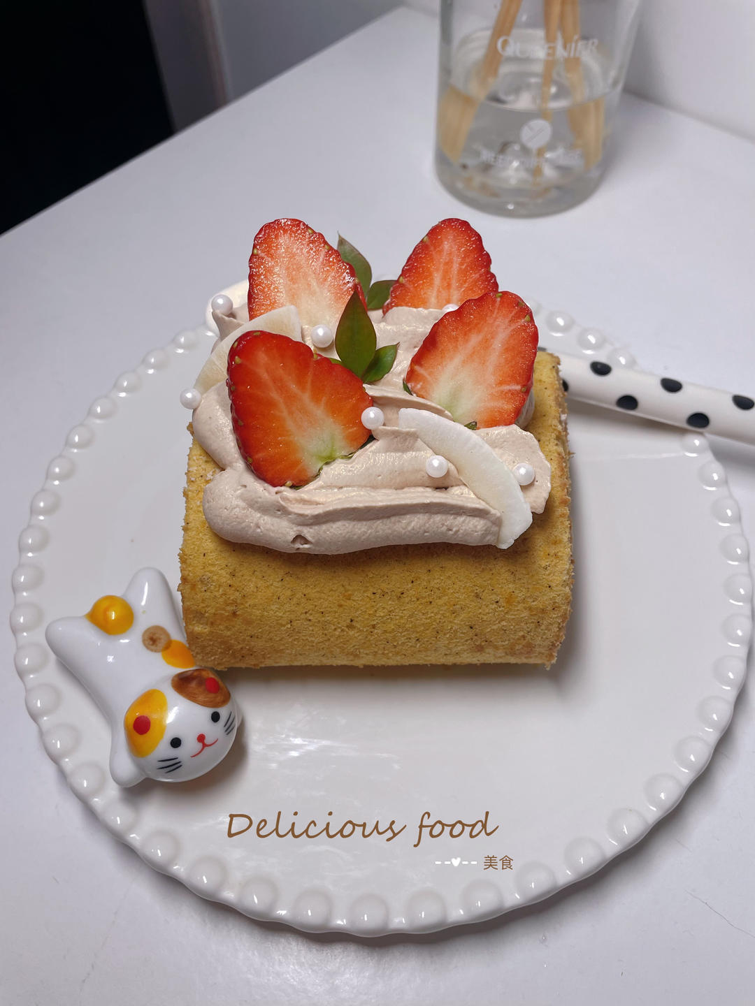 山姆招牌丨伯爵红茶蛋糕卷丨卷不裂配方分享