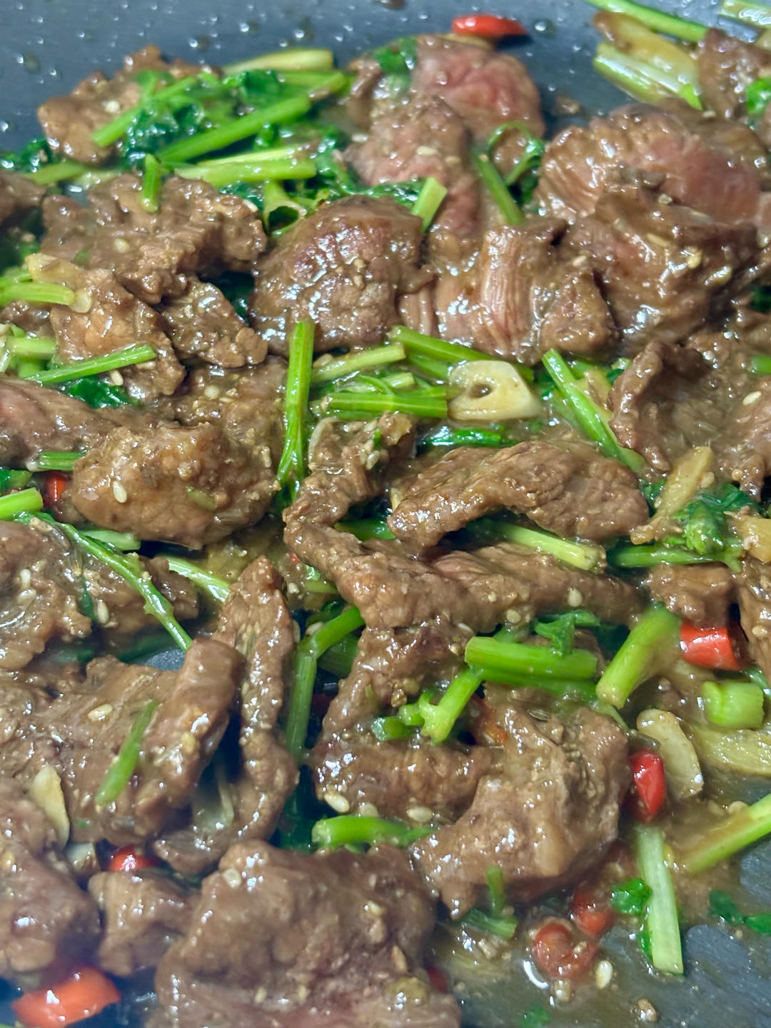 香菜牛肉