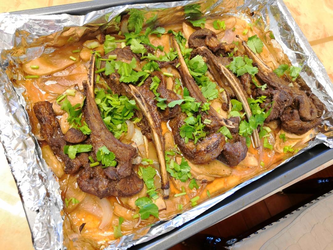 香嫩不膻烤羊排（手把手教程）