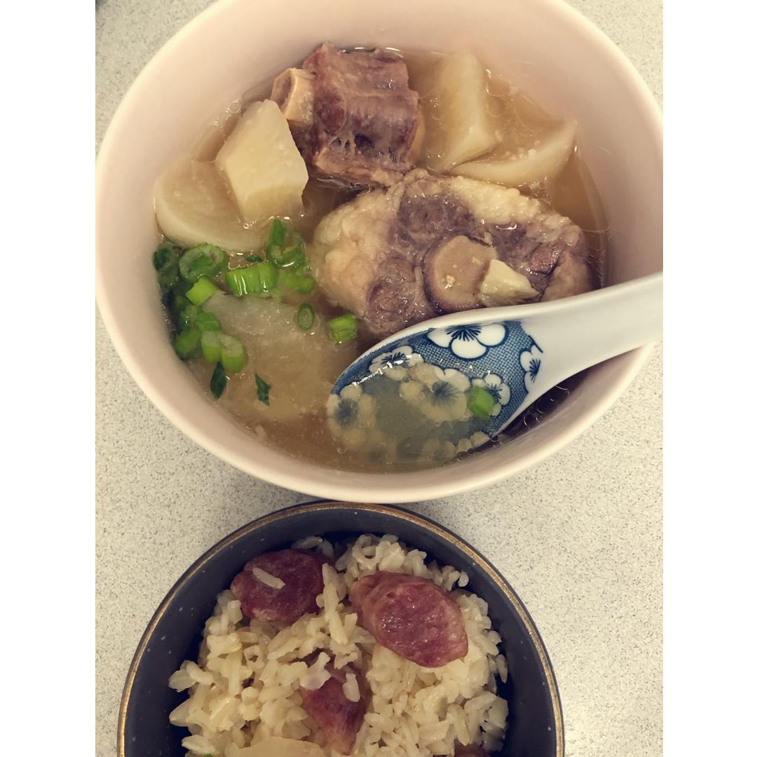 韩式清炖牛尾汤