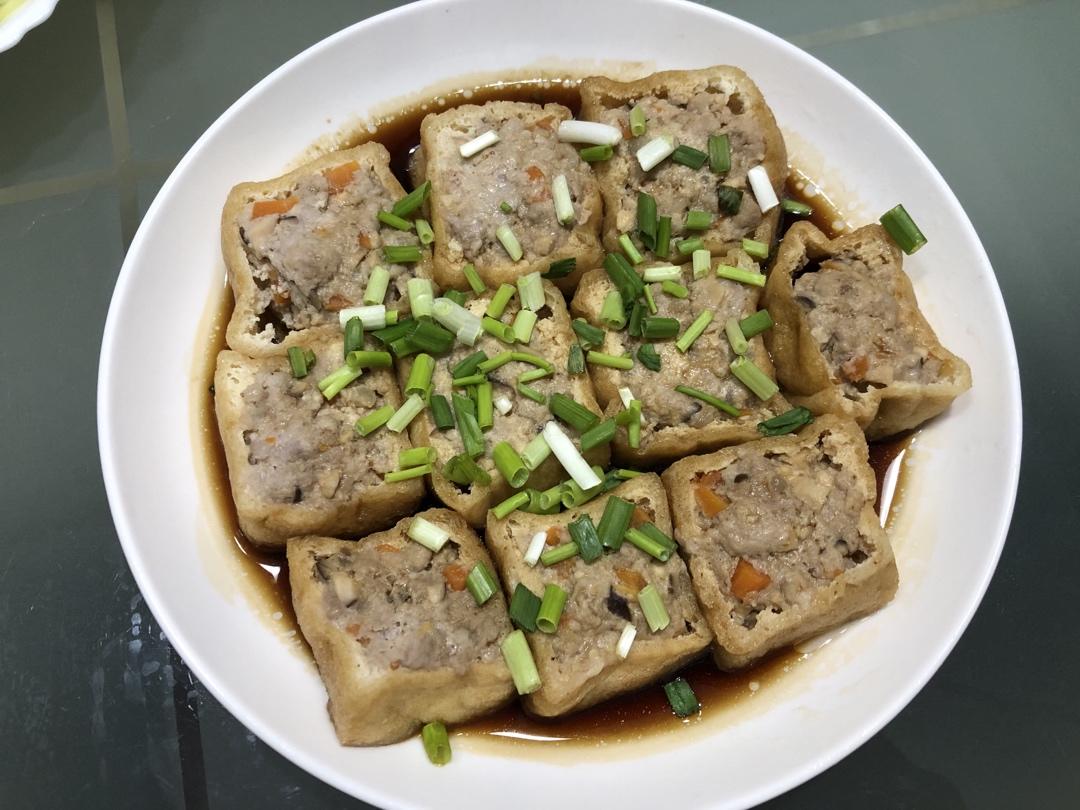 油豆泡塞肉