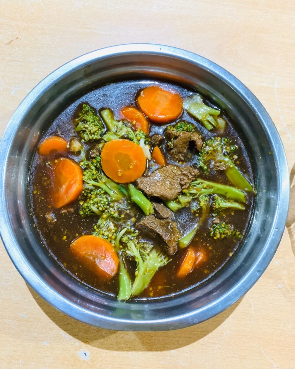 电饭锅版淮山杂烩浓汤= =