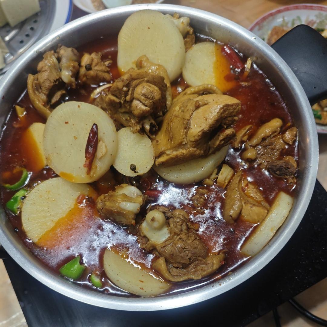 不加水的甜辣火锅鸡 傻瓜操作超简单