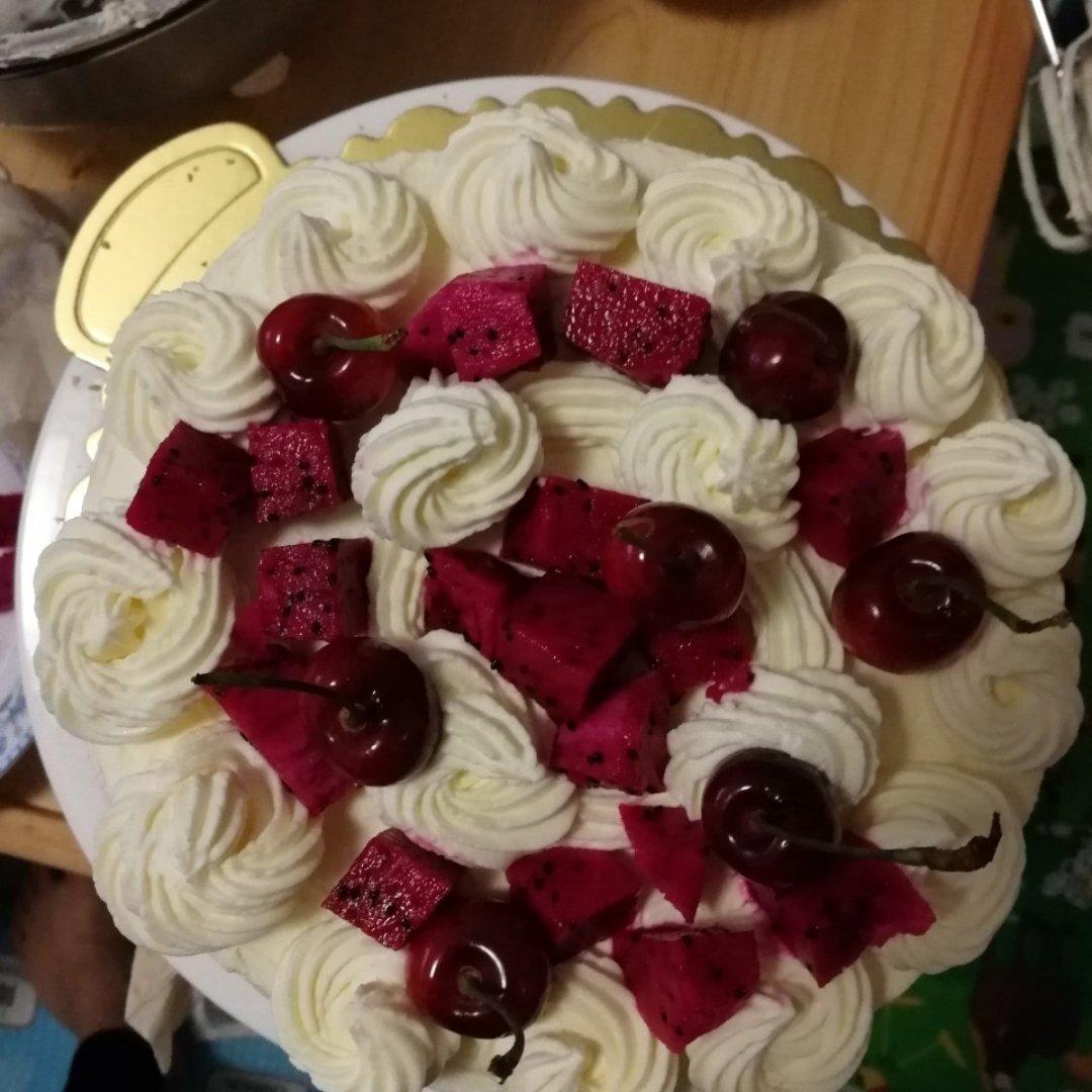 淡奶油裱花蛋糕