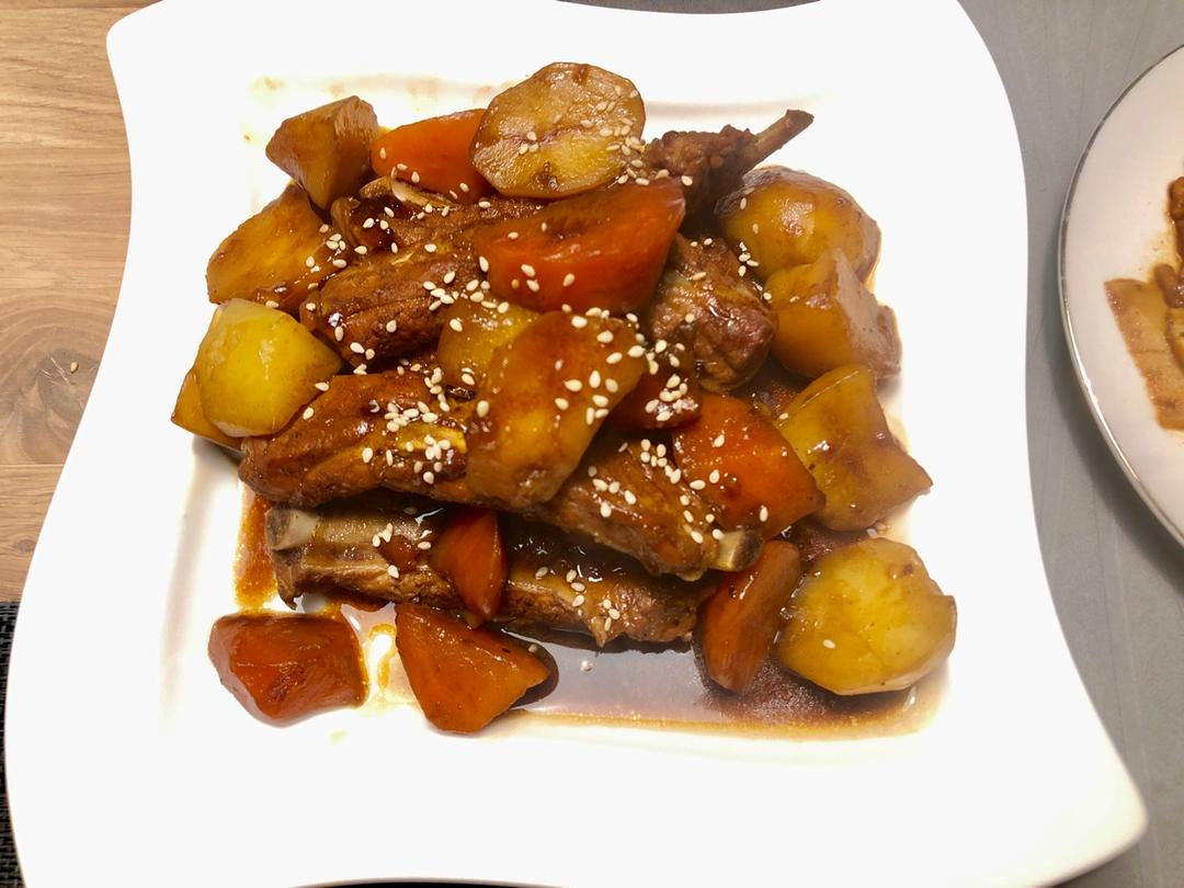 家常红烧排骨