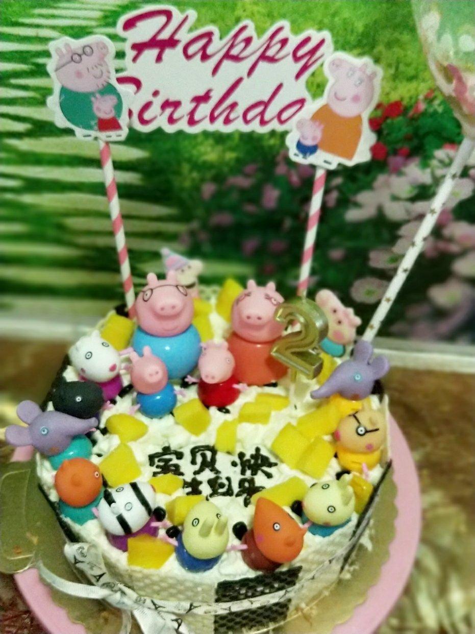 八寸戚风蛋糕（生日蛋糕坯）附六寸配单