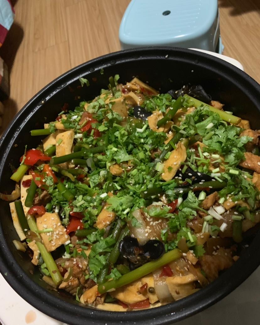 干锅千叶豆腐