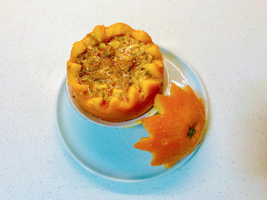 《风味人间》之  蟹酿橙🍊by wqy