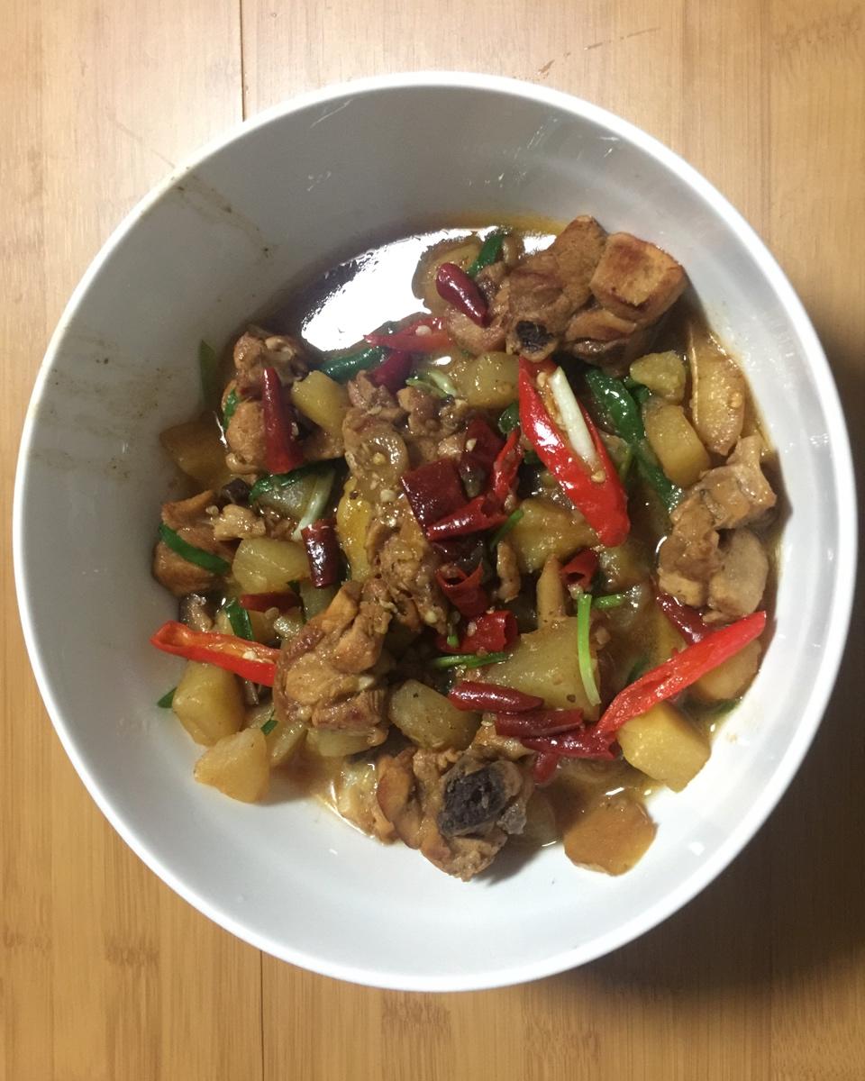 黄焖鸡米饭