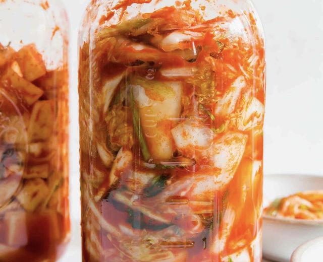 韩国泡菜简易做法不正宗但是简单快速➕美味万能泡菜酱的做法