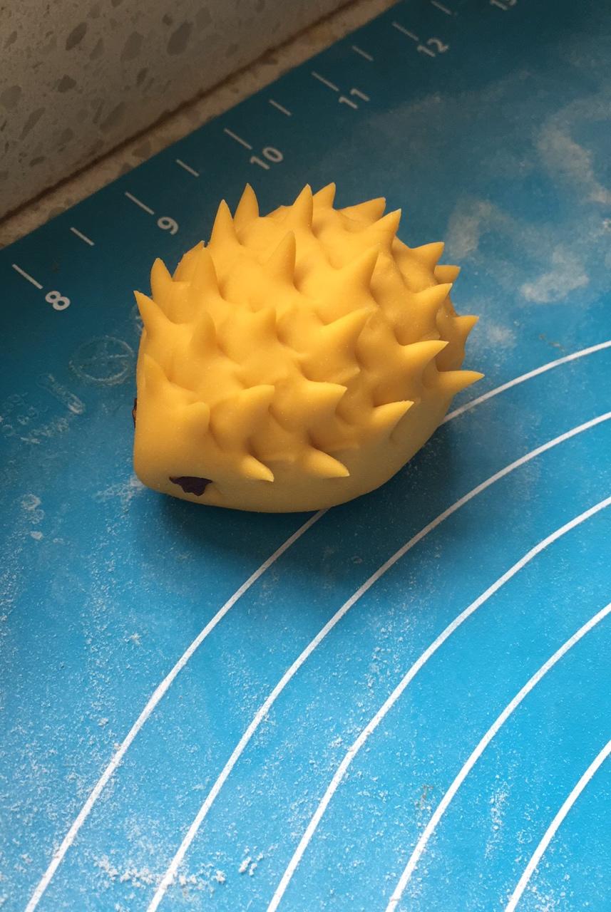南瓜刺猬馒头