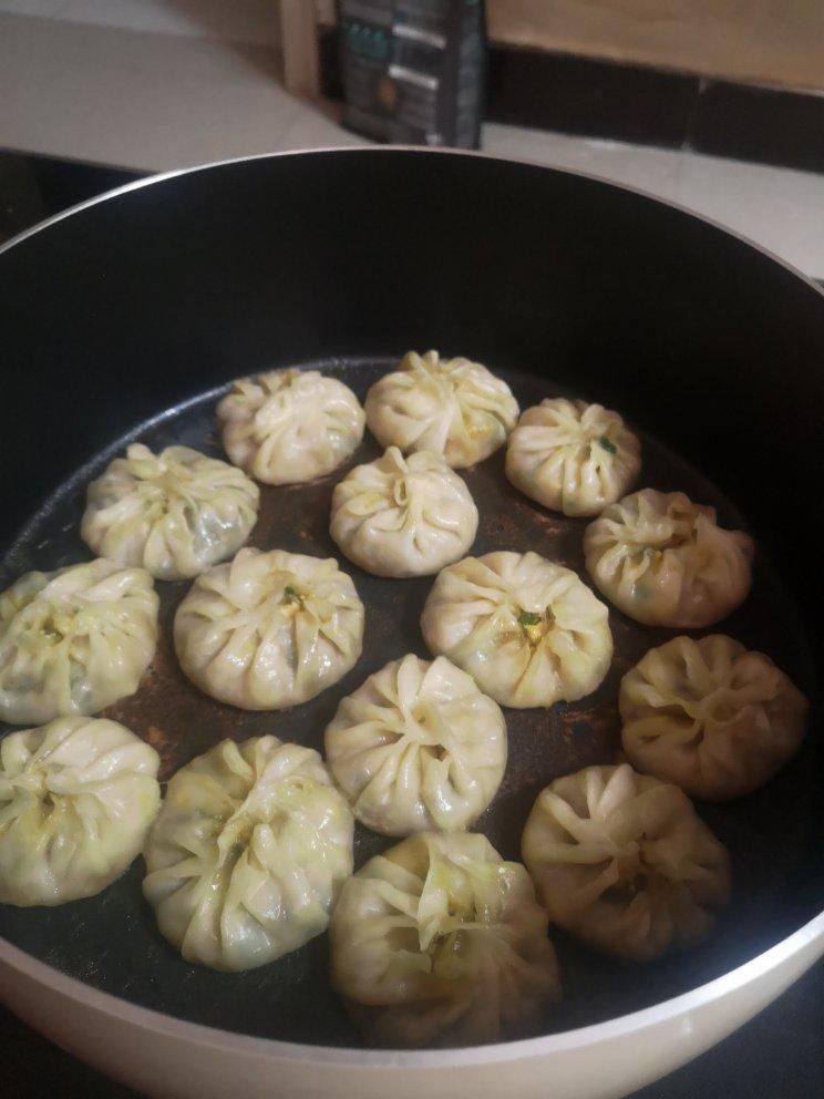 懒人版生煎包，无需揉面发面，皮薄馅大