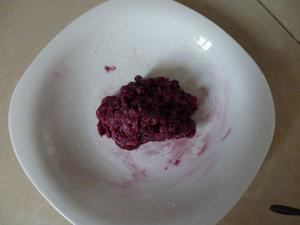 紫薯鲜花饼 玫瑰饼的做法 步骤5