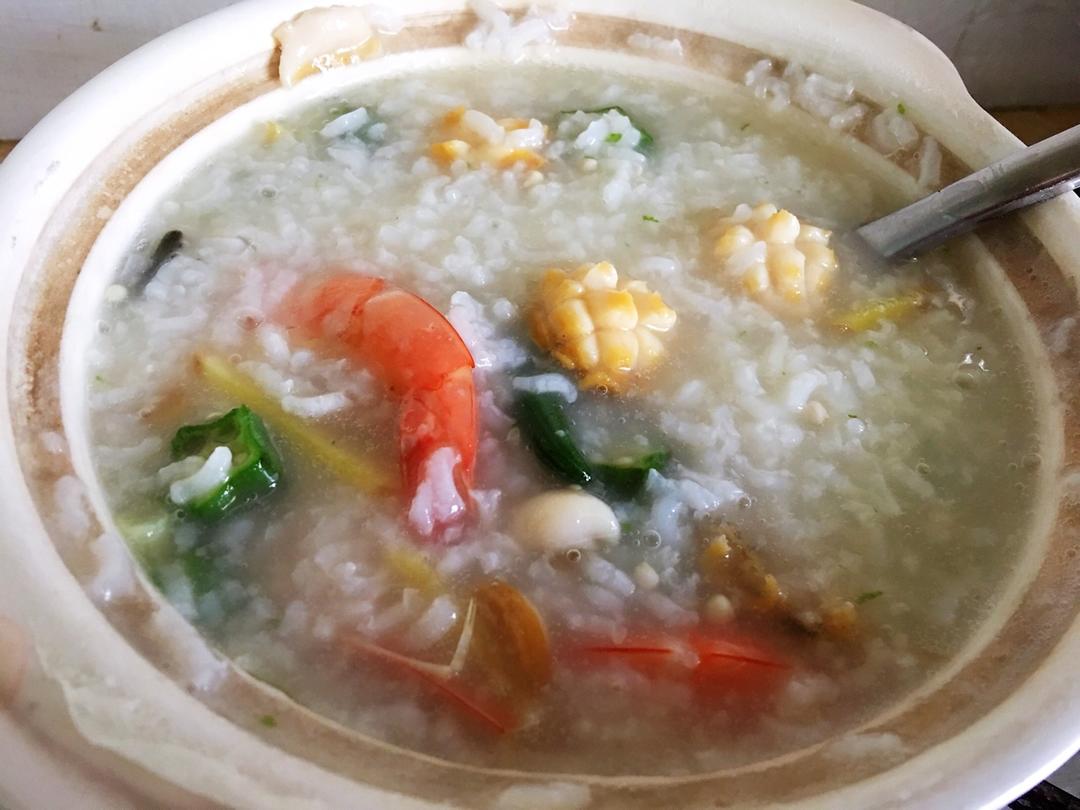 鲍鱼海鲜粥