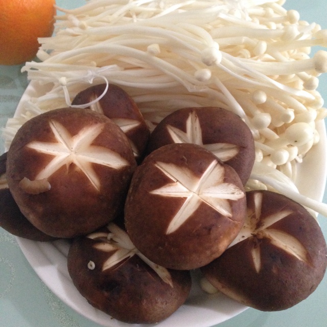 柠萌的柠柠萌的萌做的香菇切花刀