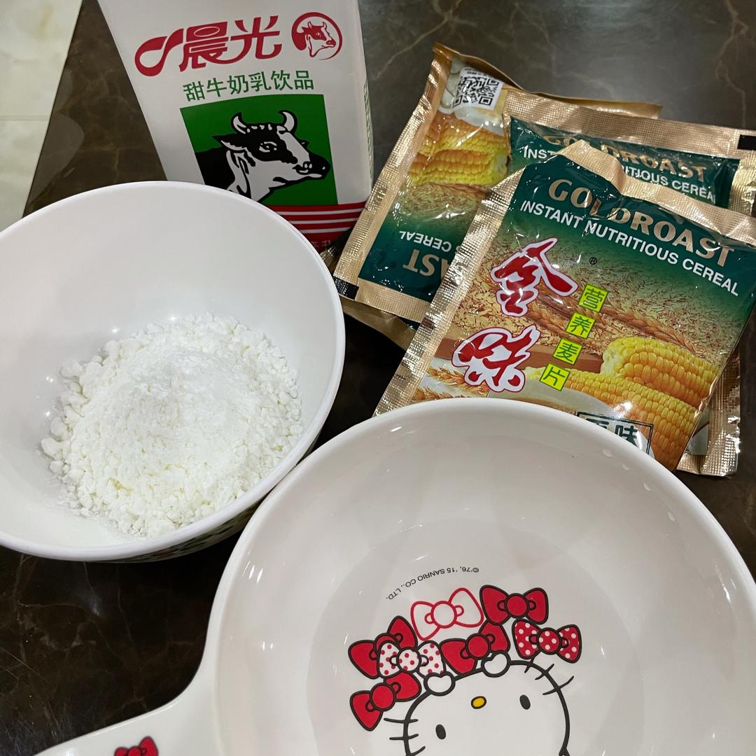 纯奶手撕吐司的做法 步骤1