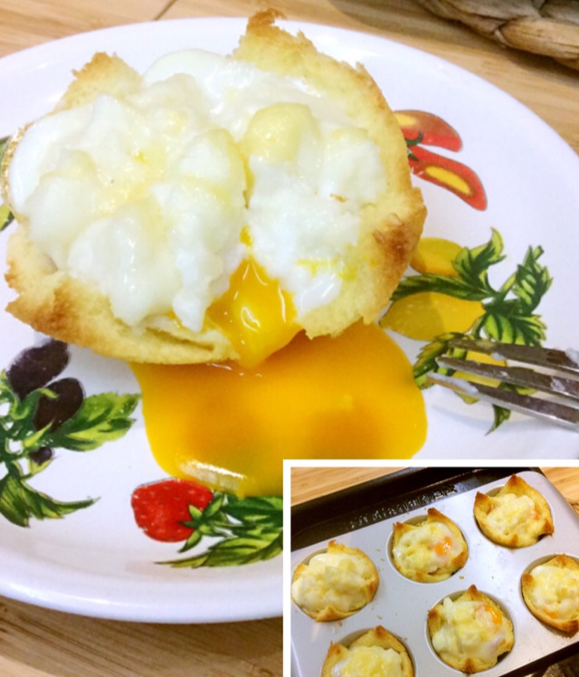 【Rachel khoo】热三明治马芬（Croque Madame Muffins）