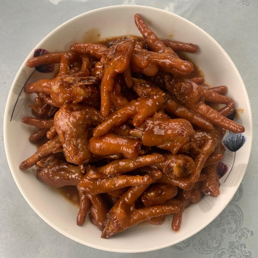 红烧鸡脚的做法