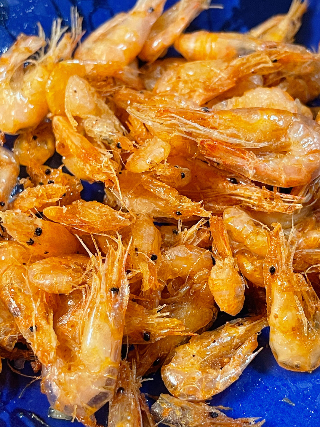 妈妈拿手菜—油炸海白虾
