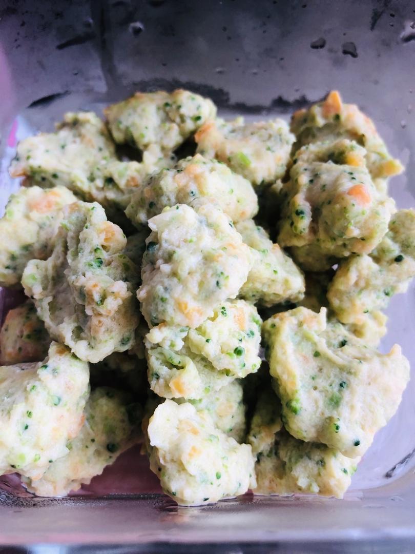 西兰花虾丸 宝宝辅食