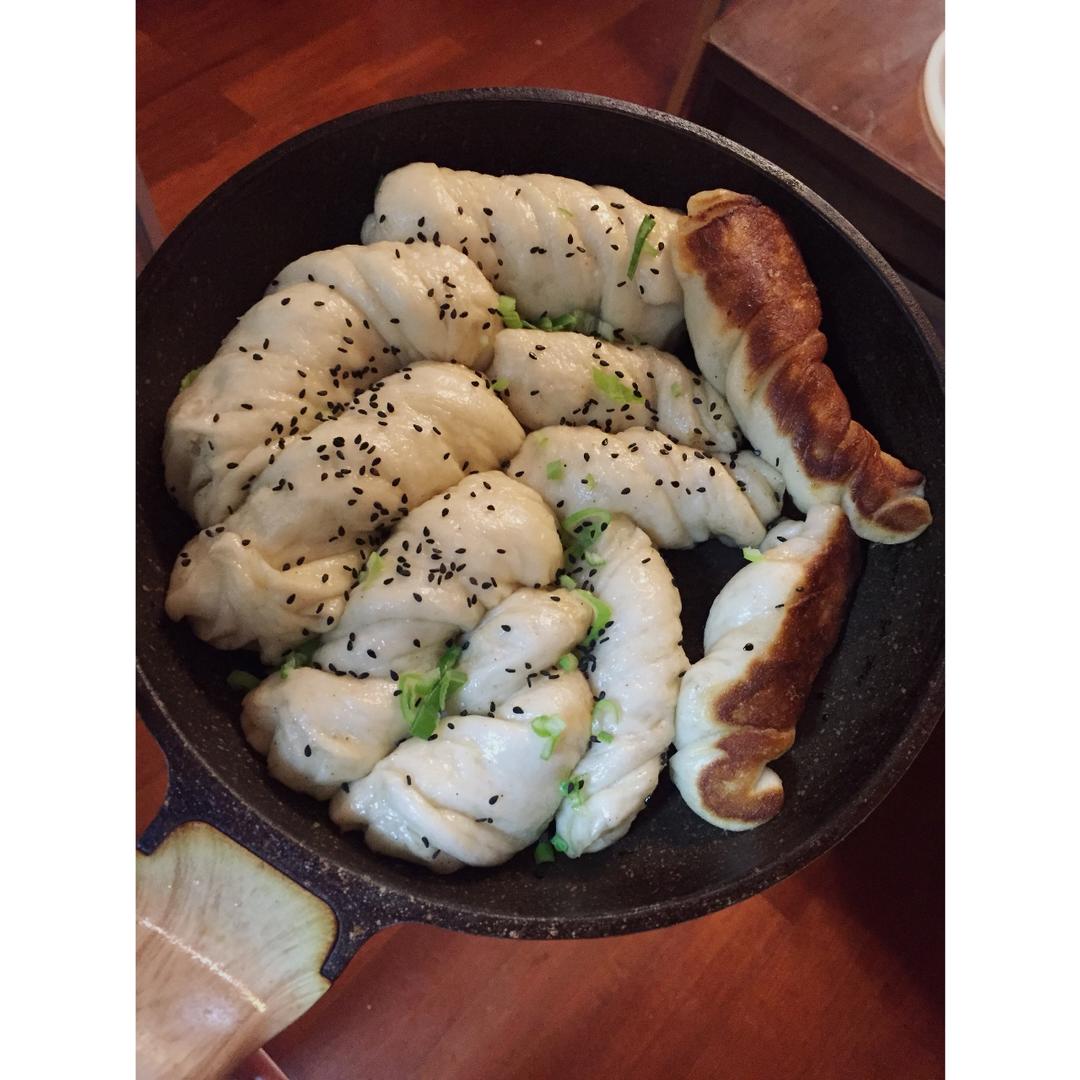 一定要做！—煎卷子【生煎花卷】