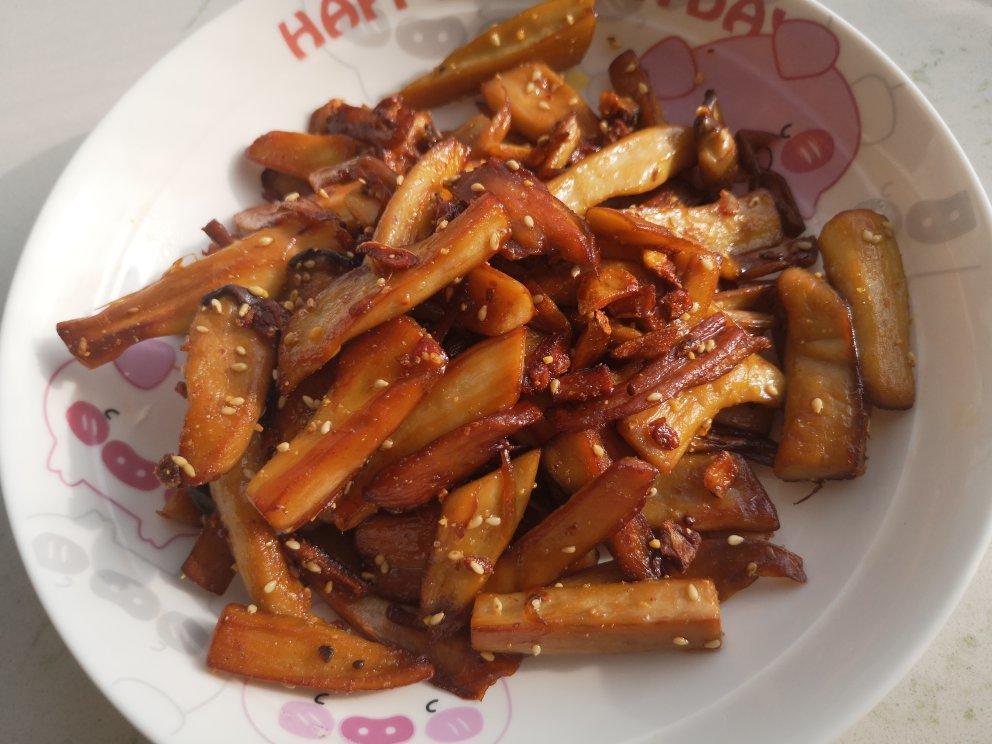 干煸手撕杏鲍菇