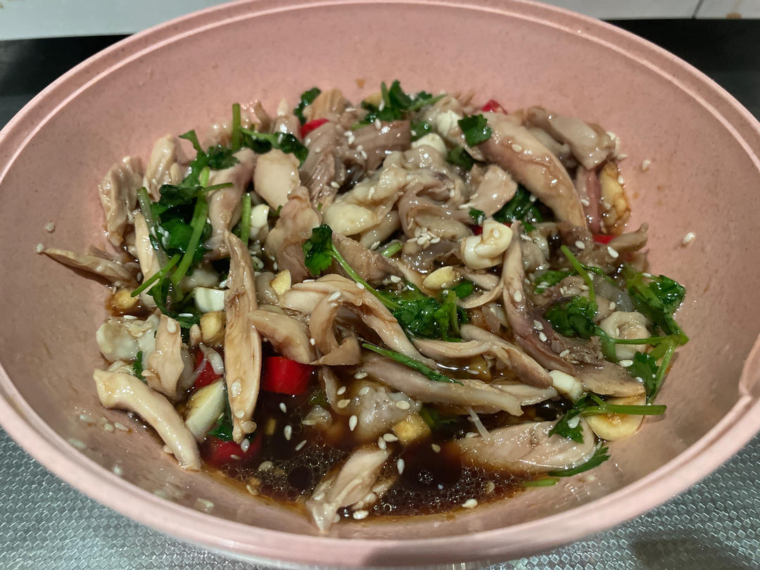 家庭版的手撕鸡