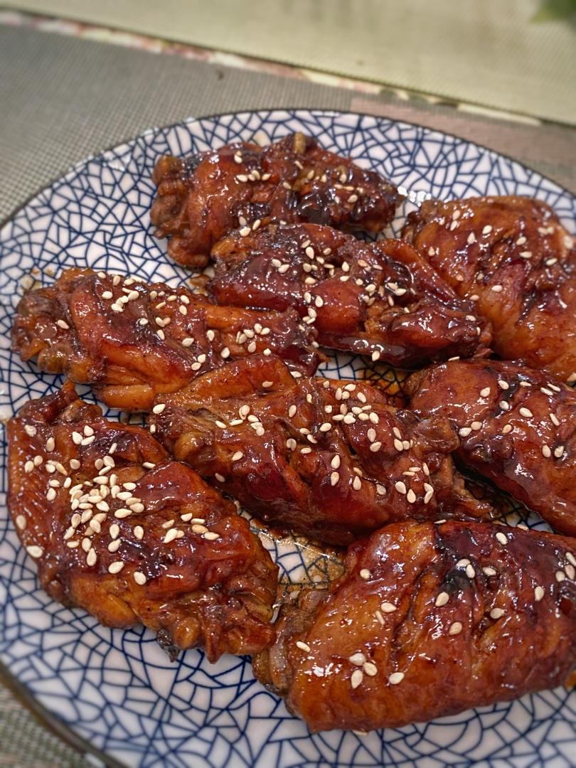 【电饭煲蜜汁鸡翅】