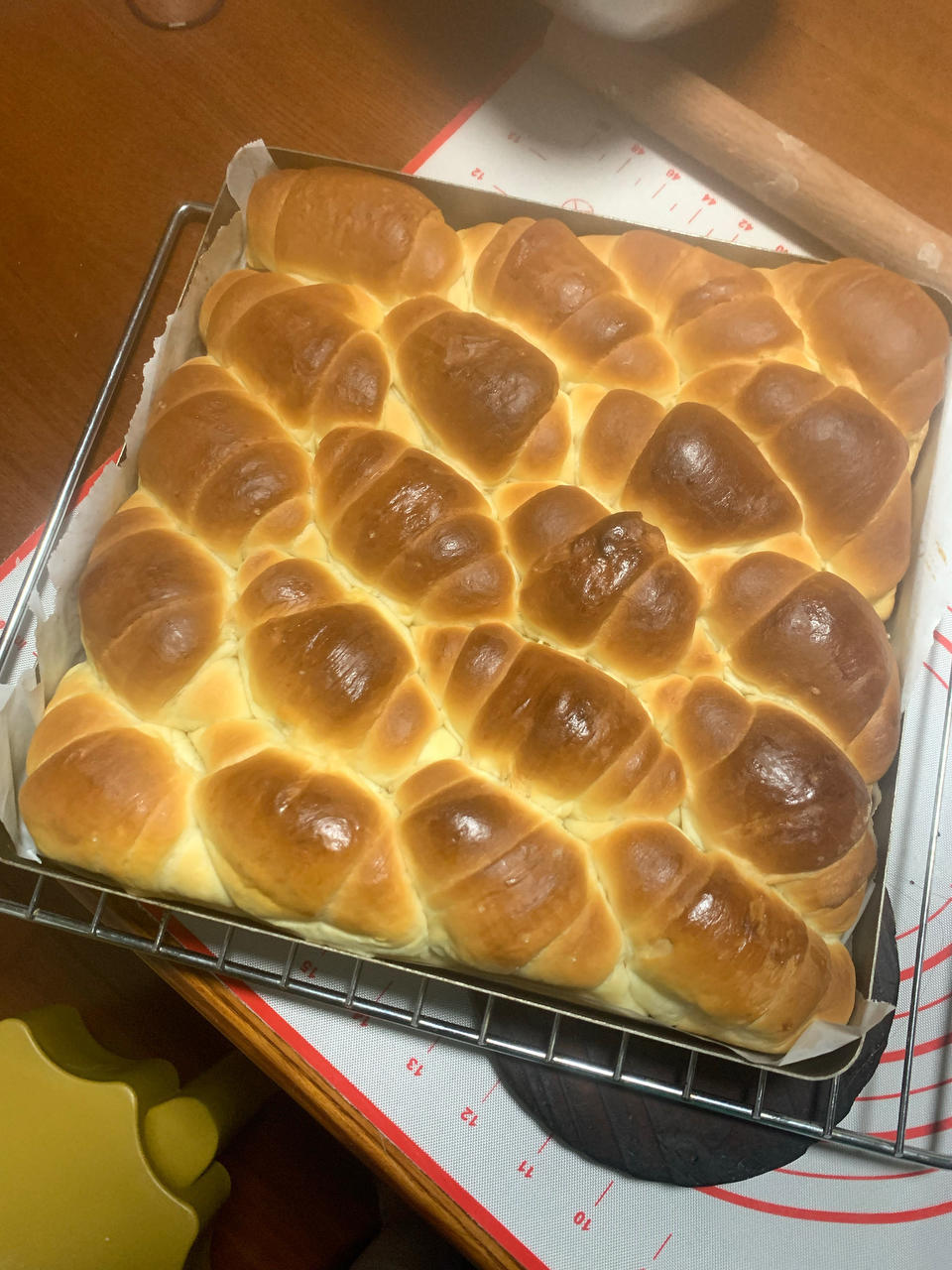 牛奶面包卷（直接法）