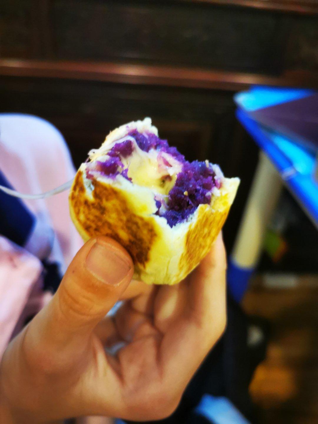 【爆浆紫薯仙豆糕】