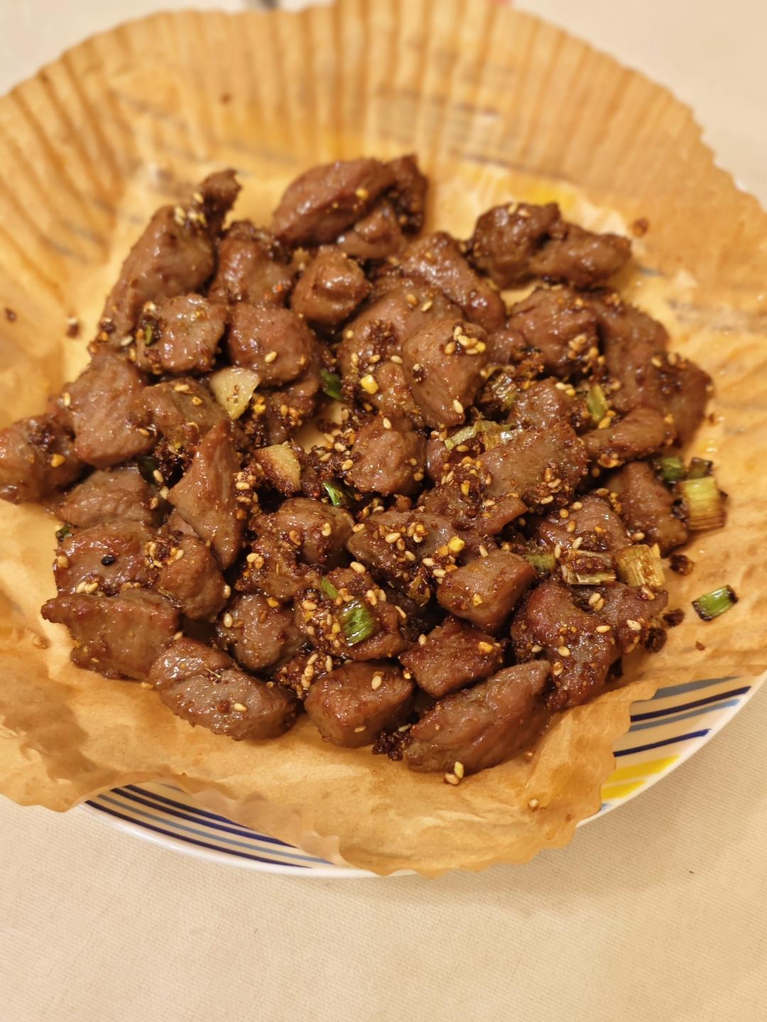 吃不到膻味的比烧烤更好吃的孜然羊肉🐏