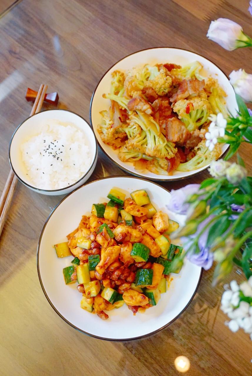 老丁的私房菜-干锅花菜