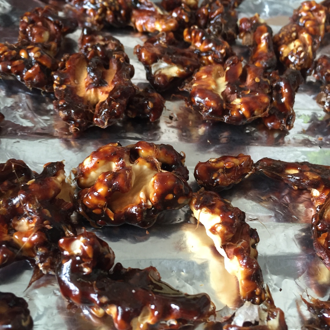 【琥珀核桃仁】冰糖无油不粘手