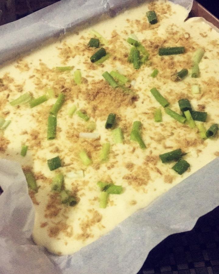 香葱肉松蛋糕卷