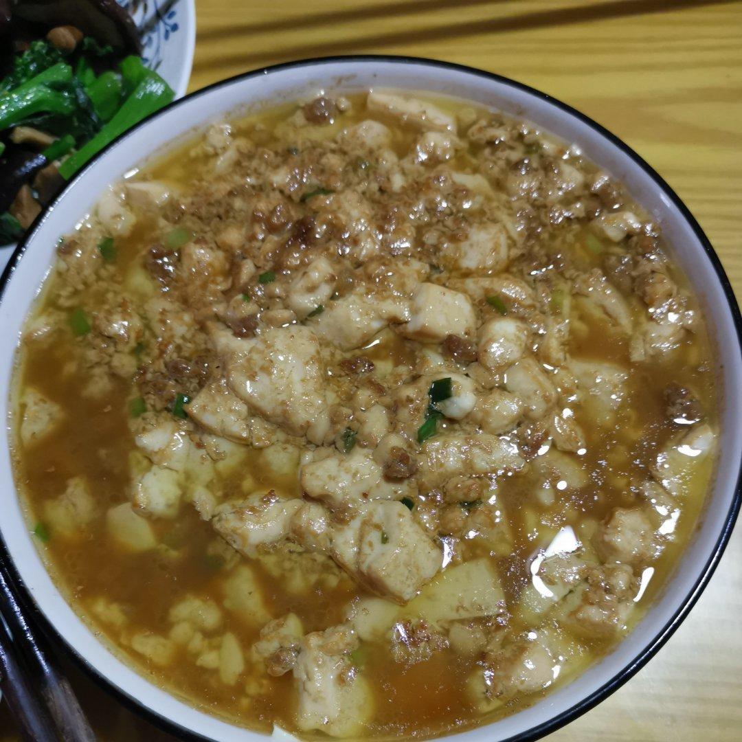 肉末豆腐👩‍🍳拌饭太好吃啦！手残党必学