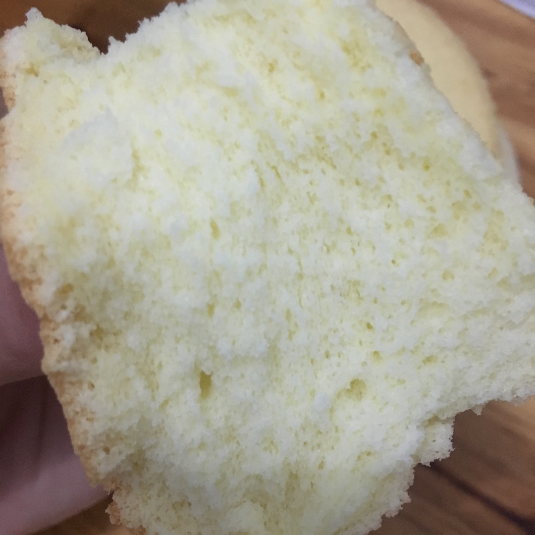 6寸原味戚风蛋糕