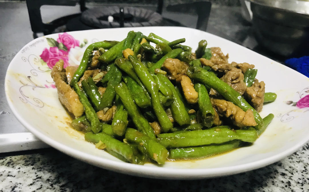 豇豆豆角炒肉肉