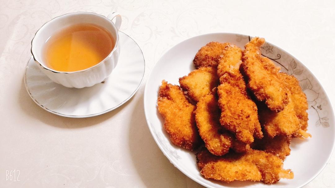 面包糠炸虾