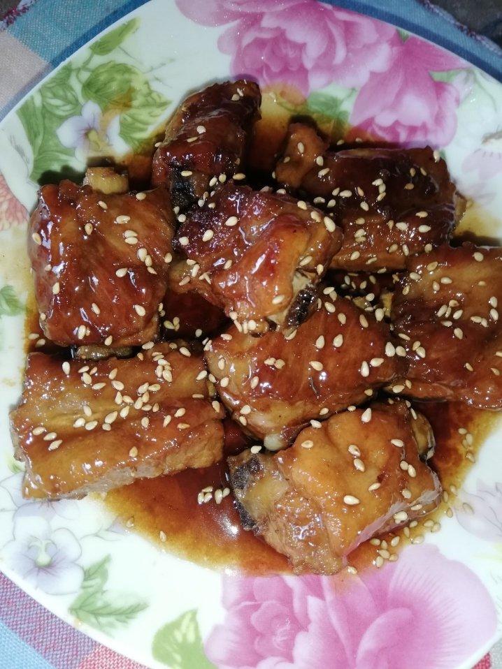 懒人版糖醋排骨