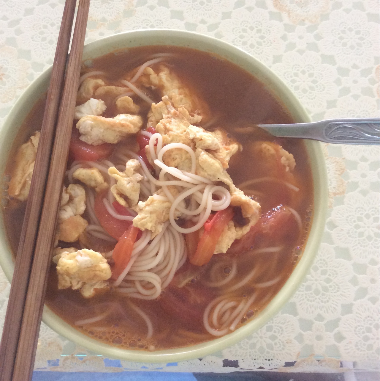 超级入味好吃的番茄鸡蛋面
