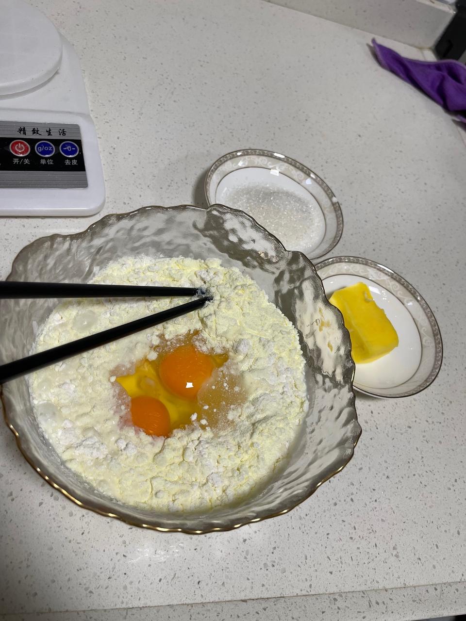 纯奶手撕吐司的做法 步骤1