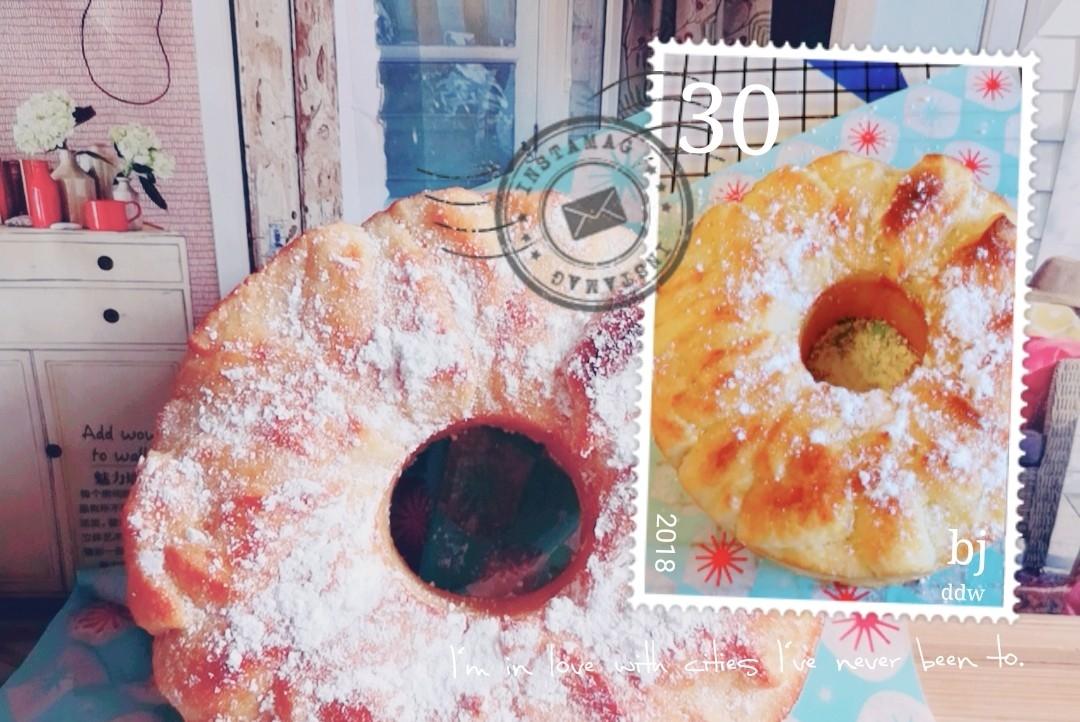 日式炼奶面包