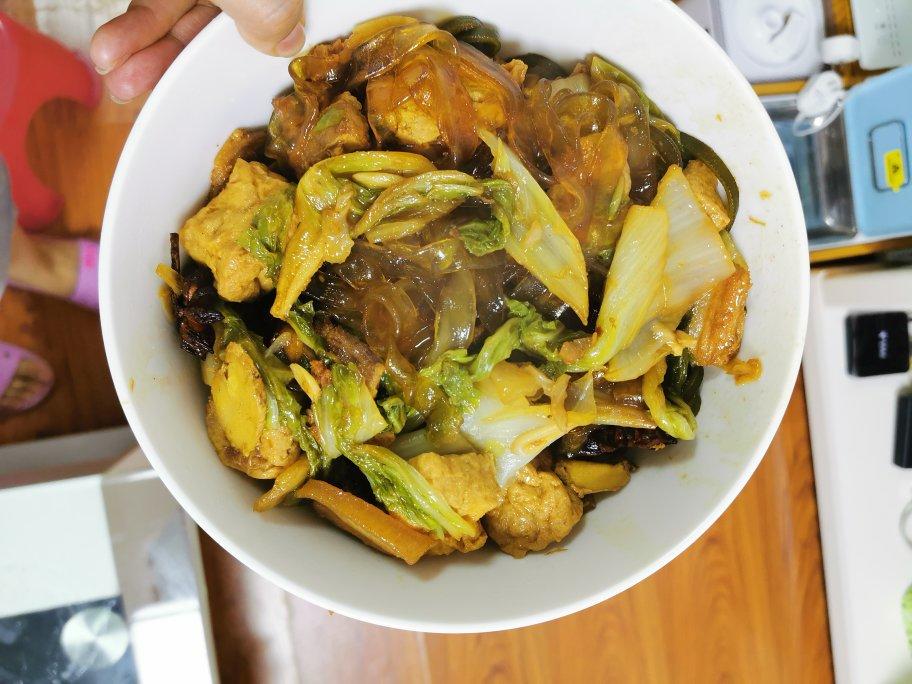 【猪肉炖粉条】猪肉粉条大白菜，家家烧人人爱！