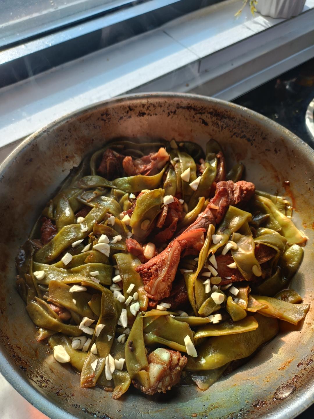 排骨炖豆角