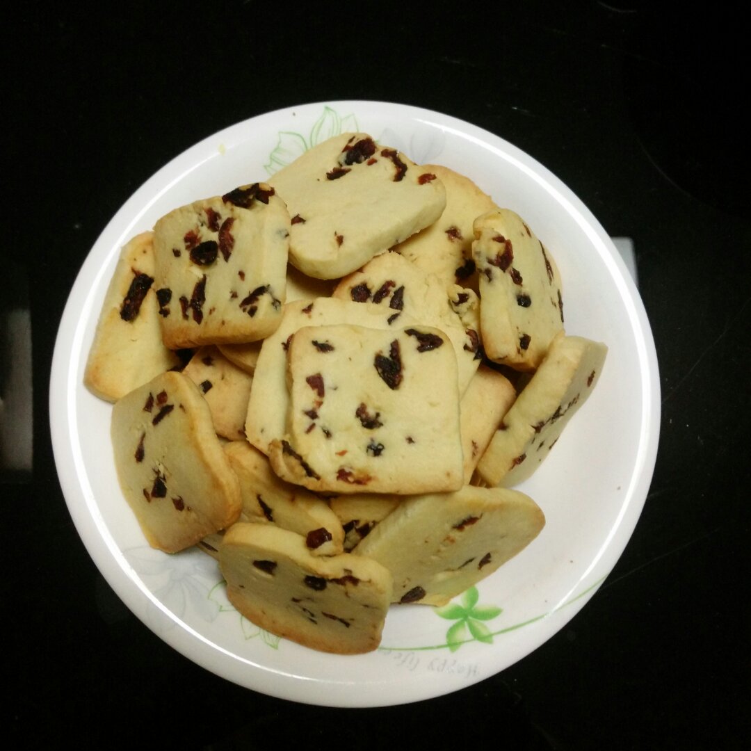 蔓越莓饼干--新手烘焙0压力 #皮黑森林#
